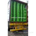 Export GREEN Heavy duty Double side Plastic Pallets for sale, With Slip Prevention
